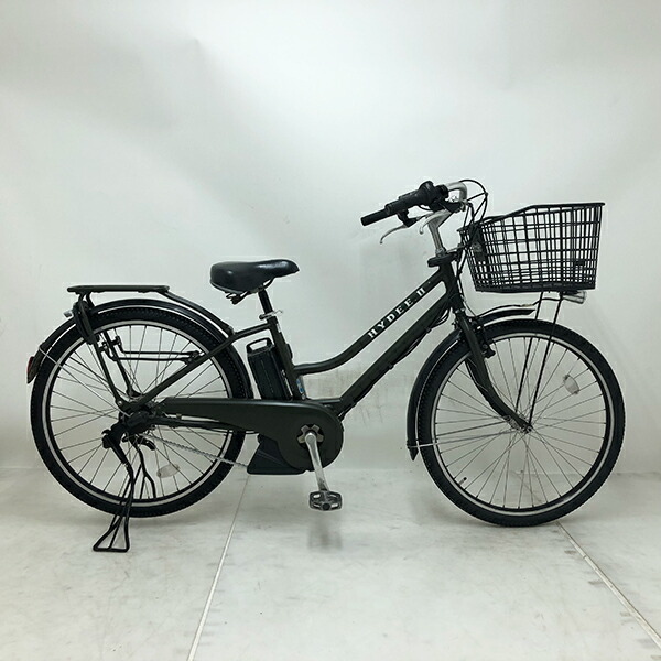 【引き換え証客体】中古 銀輪 激安 子乗せ相応う電動助けること ブリヂストン HYDEE.2 26in 室内装飾3段 保全士読み合わせる済み