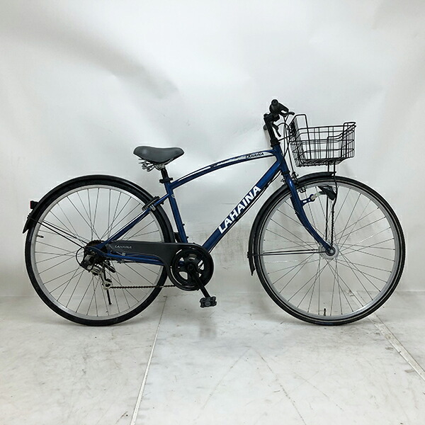 【クーポン対象】中古 自転車 激安 シティサイクル marukin LAHAINA 27インチ 外装6段 整備士点検済み｜NEW ＆ REUSE 店