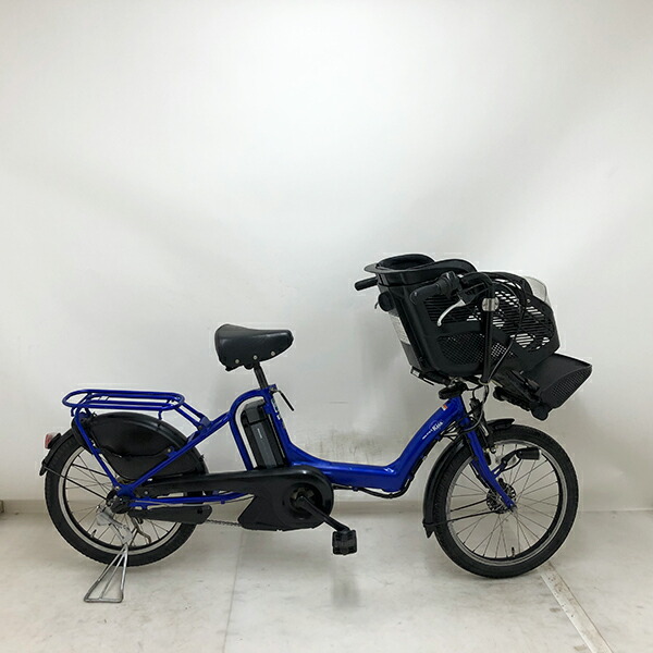 【引き換え証客体】中古 銀輪 激安 電動助けること 赤ちゃん乗せ相応う小みち銀輪 YAMAHA PAS kiss 20in 室内装飾3段 保全士読み合わせる済み