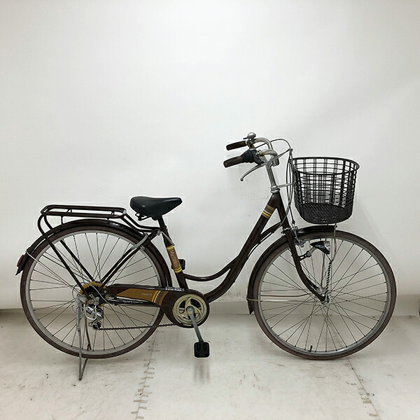 【クーポン対象】中古 自転車 激安 軽快車 国内メーカー Merletto 27インチ 外装6段 整備士点検済み｜NEW ＆ REUSE 店