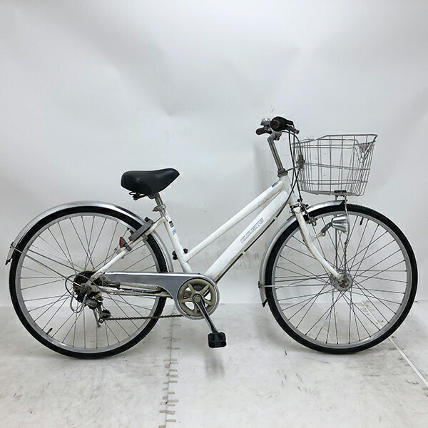 【クーポン対象】中古 自転車 激安 シティサイクル 国内メーカー ALOUETTE 26インチ 外装6段 整備士点検済み｜NEW ＆ REUSE 店