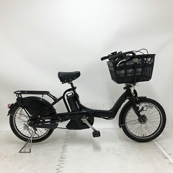 【クーポン対象】中古 自転車 激安 電動アシスト 子供乗せ対応小径自転車 ブリヂストン Angelino Petite 20インチ 内装3段 整備士点検済み｜NEW ＆ REUSE 店