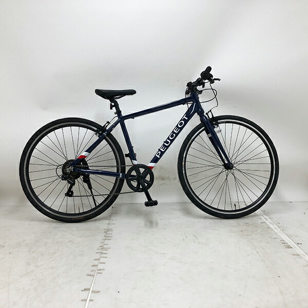 【クーポン対象】中古 自転車 激安 クロスバイク 国内メーカー PEUGEOT 700x32c 外装7段 整備士点検済み|NEW & REUSE 店