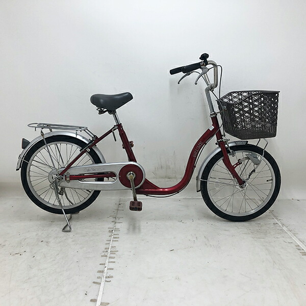 中古 自転車 激安 小径車 国内メーカー BRUME 20インチ 変速なし 整備士点検済み｜NEW ＆ REUSE 店 13,845円