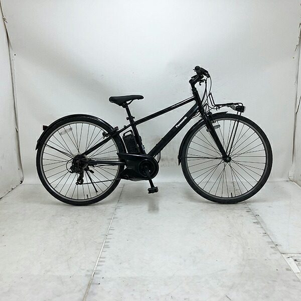 【クーポン対象】【新品充電器】中古 自転車 激安 電動アシストクロスバイク パナソニック velo-star 700×38c 外装7段 整備士点検済み|NEW & REUSE 店