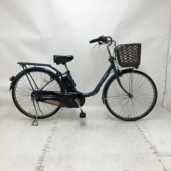 【クーポン対象】【新品バッテリー】中古 自転車 激安 電動アシスト パナソニック ViVi DX SD 26インチ 内装3段 整備士点検済み｜NEW ＆ REUSE 店