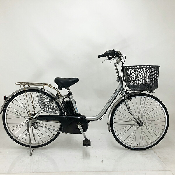 【クーポン対象】中古 自転車 激安 電動アシスト パナソニック ViVi FX 26インチ 内装3段 整備士点検済み