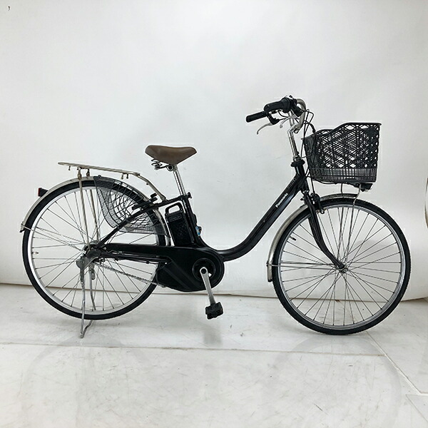 【クーポン対象】中古 自転車 激安 電動アシスト パナソニック 26インチ 内装3段 整備士点検済み