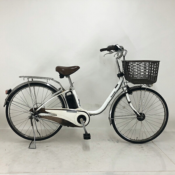 【クーポン対象】中古 自転車 激安 電動アシスト パナソニック ViVi DX 26インチ 内装3段 整備士点検済み