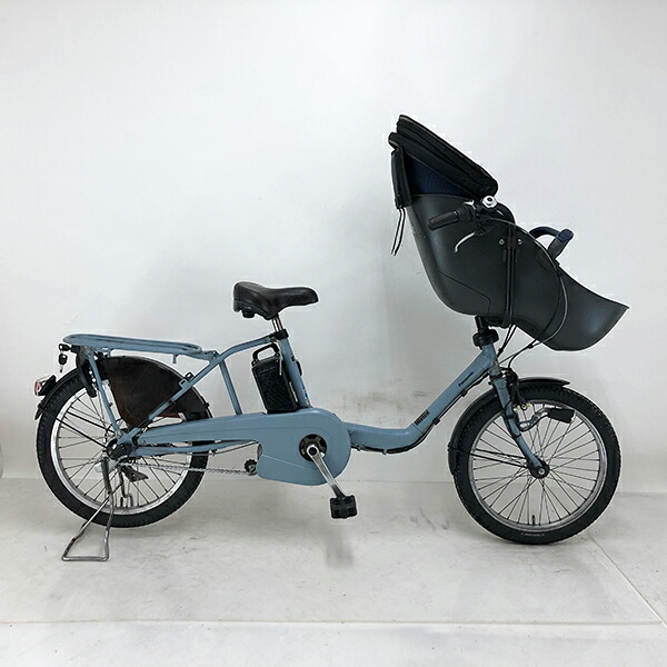 【クーポン対象】【新品充電器】中古 自転車 激安 子供乗せ小径電動アシスト パナソニック Gyutto 20インチ 内装3段 整備士点検済み