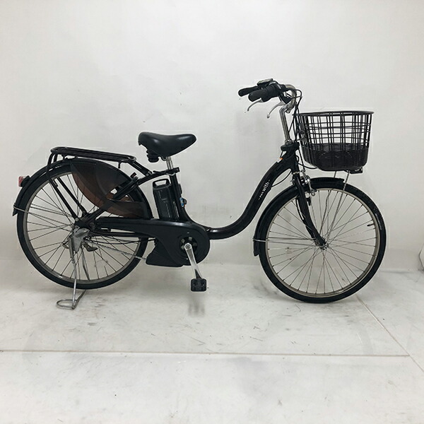 【クーポン対象】【新品充電器】中古 自転車 激安 電動アシスト YAMAHA PAS With 24インチ 内装3段 整備士点検済み