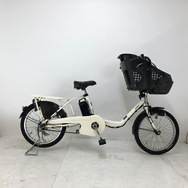 【クーポン対象】中古 自転車 激安 子供乗せ小径電動アシスト パナソニック Gyutto 20インチ 内装3段 整備士点検済み