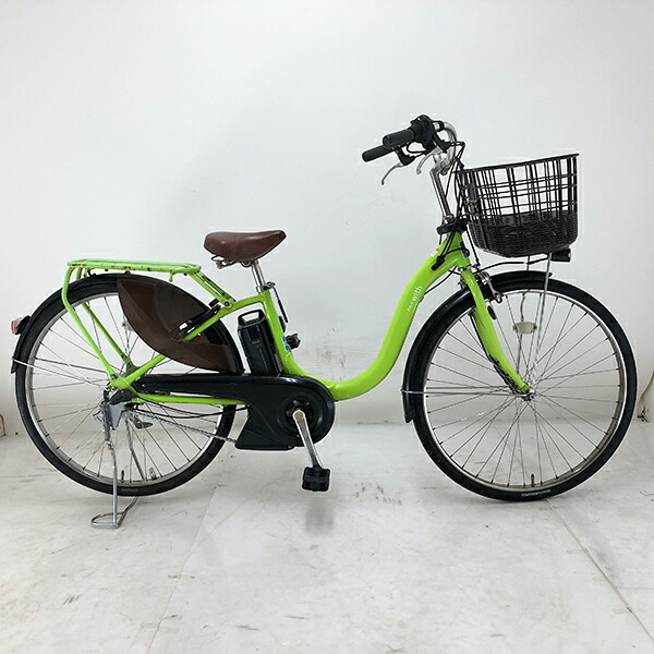 【クーポン対象】中古 自転車 激安 電動アシスト YAMAHA PAS with 26インチ 内装3段 整備士点検済み