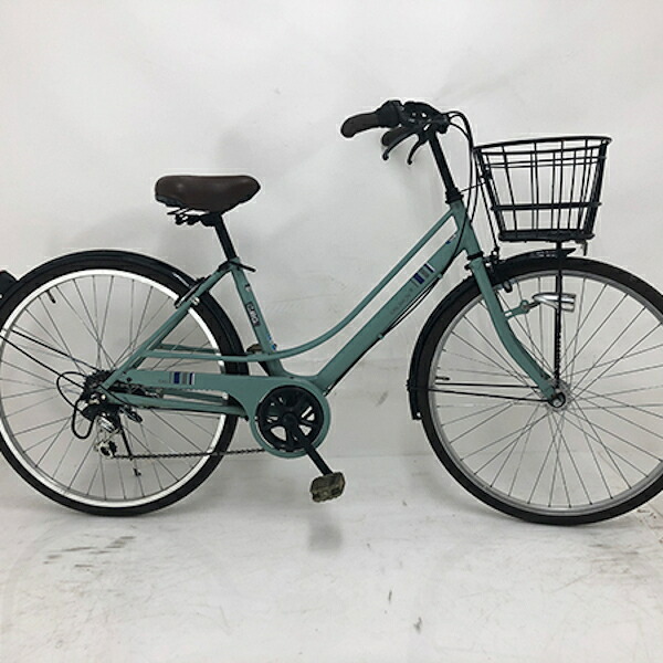 【クーポン対象】中古 自転車 激安 シティサイクル 国内メーカー CARG 26インチ 外装6段 整備士点検済み 15,857円