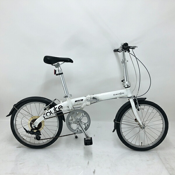 【引き換え証客体】中古 銀輪 激安  折り畳み銀輪  DAHON route 20in 飾りつけ7段 保全士読み合わせる済み
