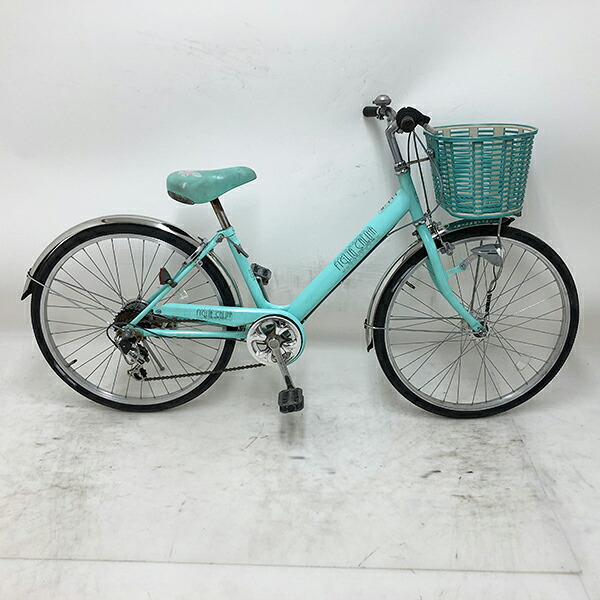 【クーポン対象】中古 自転車 激安 子供用自転車 国内メーカー FIGLIA CALINA 24インチ 外装6段ギア 整備士点検済み