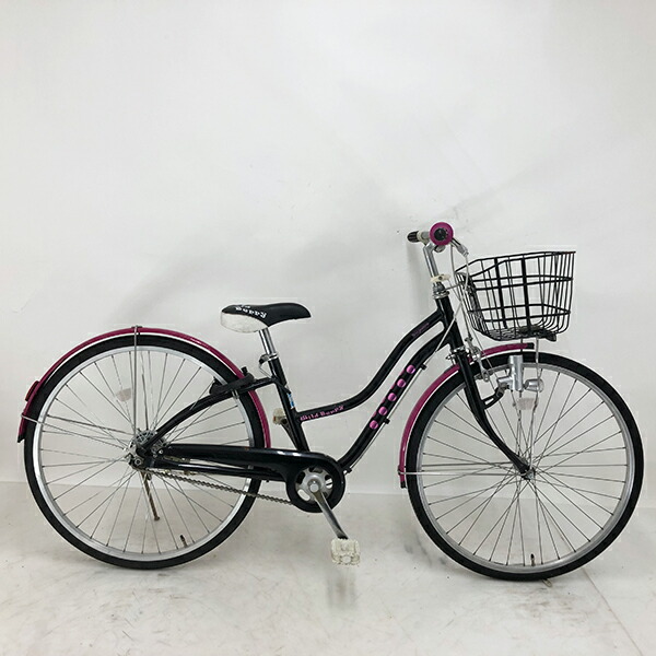 【クーポン対象】中古 自転車 激安 子供用自転車 ブリヂストン wild Berry 26インチ 変速無し 整備士点検済み