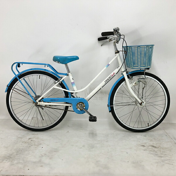 【クーポン対象】中古 自転車 激安 子供用自転車 国内メーカー JENNI LOVE 24インチ 変速無し 整備士点検済み