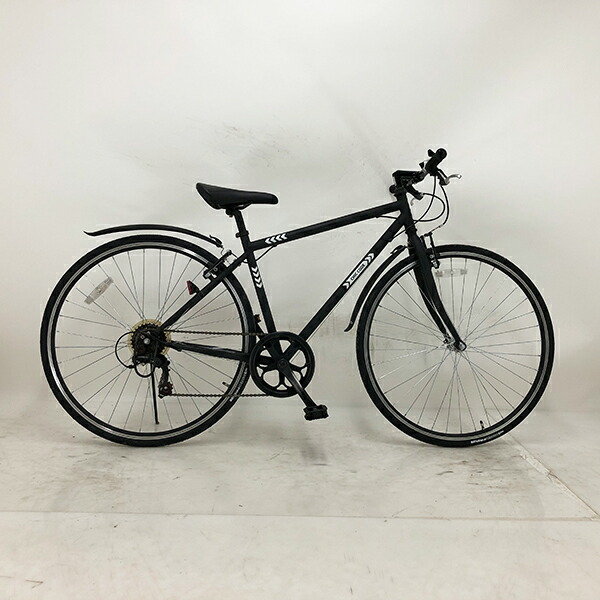 【クーポン対象】中古 自転車 激安 クロスバイク CHIC CODE 700x28c 外装6段 整備士点検済み