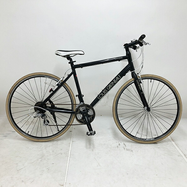【クーポン対象】中古 自転車 激安 クロスバイク LOUIS GANEAU CHASSE 700x28c (前)3×(後)8s 整備士点検済み