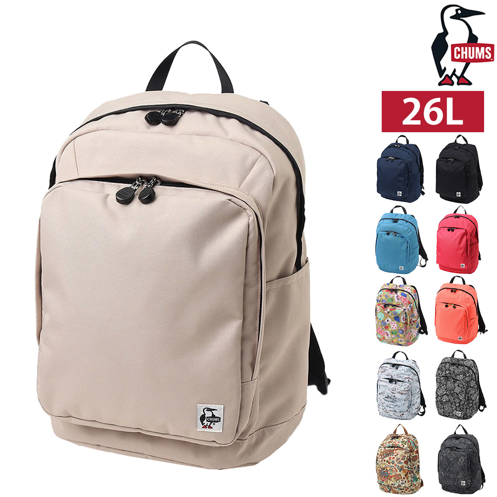 チャムス バッグ リュック デイパック バックパック リサイクルアウトバックデイパック 26L A4 CH60-3846 メンズ レディース 送料無料 最強配送 誕生日プレゼント ギフト ラッピング無料 【正規代理店】 c02fw25