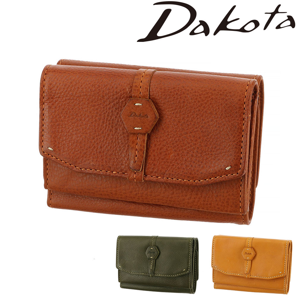 【4/18限定 最大P16倍】ダコタ 財布 三つ折り財布 折財布 Dakota エザーゴノ 30770 レディース ポイント10倍 送料無料 誕生日プレゼント ギフト ラッピング無料 【正規代理店】
