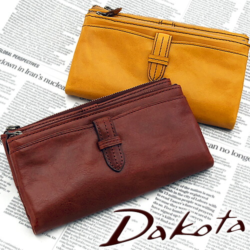 【カード利用で最大P12倍】長財布 財布 レディース 本革 ダコタ Dakota 30314(35104) クラプトン 女性 お母さん お財布 おしゃれ オシャレ カード 大容量 小銭入れ 牛革 レザー 可愛い 収納 仕分け 送料無料 ラッピング無料 ブランド 上品｜NewbagWakamatsu バッグ 財布 小物