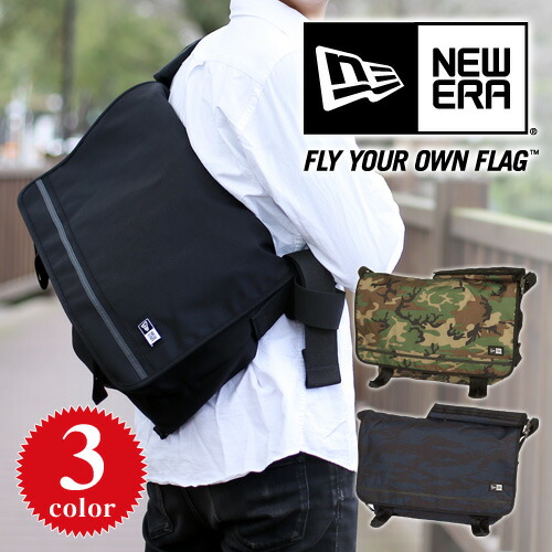   ニューエラ NEWERA メッセンジャーバッグ メッセンジャー [Messenger Bag] 11172336 メンズ レディース 黒 ブラック 通勤 通学 自転車 送料無料 プレゼント ギフト カバン ラッピング あす楽