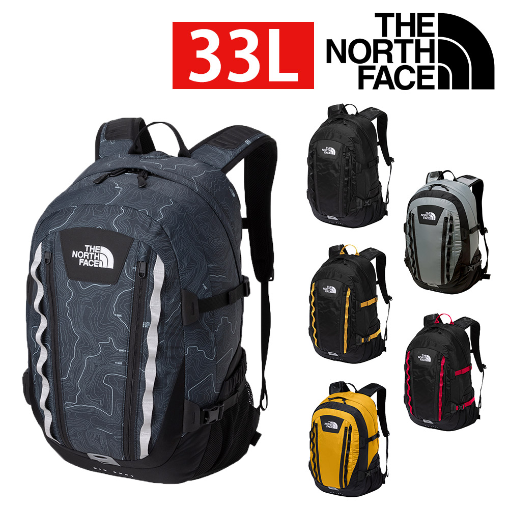 美品　THE NORTH FACE　BIG SHOT ブラック大容量33L THE NORTH FACE ザ・ノース・フェイス ビッグショット 33L