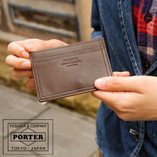 ポーター ダブル パス ＆ カードケース 129-06015 吉田カバン PORTER パスケース カードケース 【PORTER DOUBLE/ ダブル】 129-06015 ブランド メンズ 定期入れ ギフト