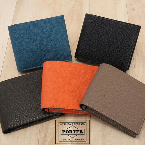 PORTER 二つ折り財布 グレー スウェット レア PORTER ポーター 財布 メンズ レディース ユニセックス 二つ折り