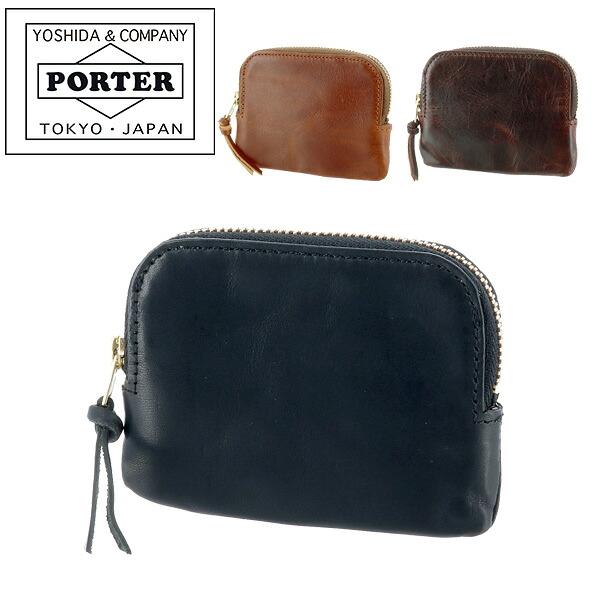 ポーター ソーク コインケース 101-06057 吉田カバン PORTER ラウンドファスナーコインケース 小銭入れ 【SOAK/ソーク】 [COIN CASE] 101-06057 メンズ レディース ギフト｜NewbagWakamatsu バッグ 財布 小物
