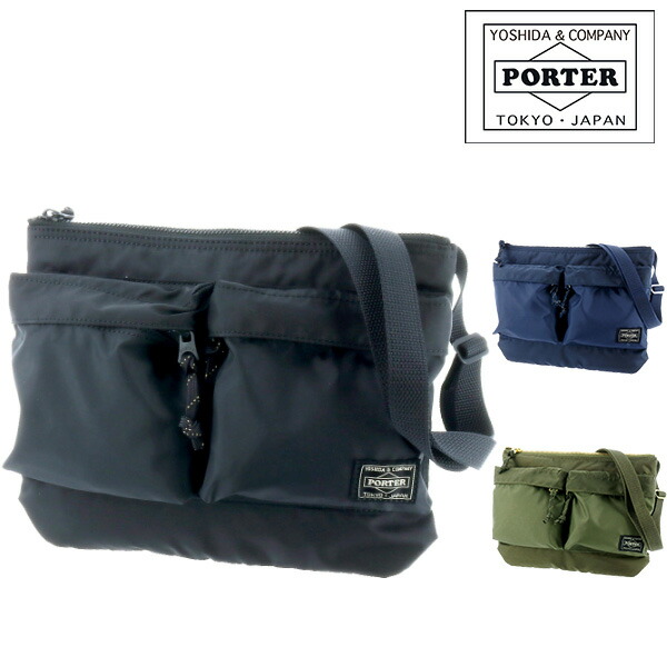 ポーター フォース ショルダーバッグ 855-05458 ショルダーバッグ 855-05458 PORTER 吉田カバン 【FORCE/フォース】 メンズ レディース ギフト p012402ka｜NewbagWakamatsu バッグ 財布 小物