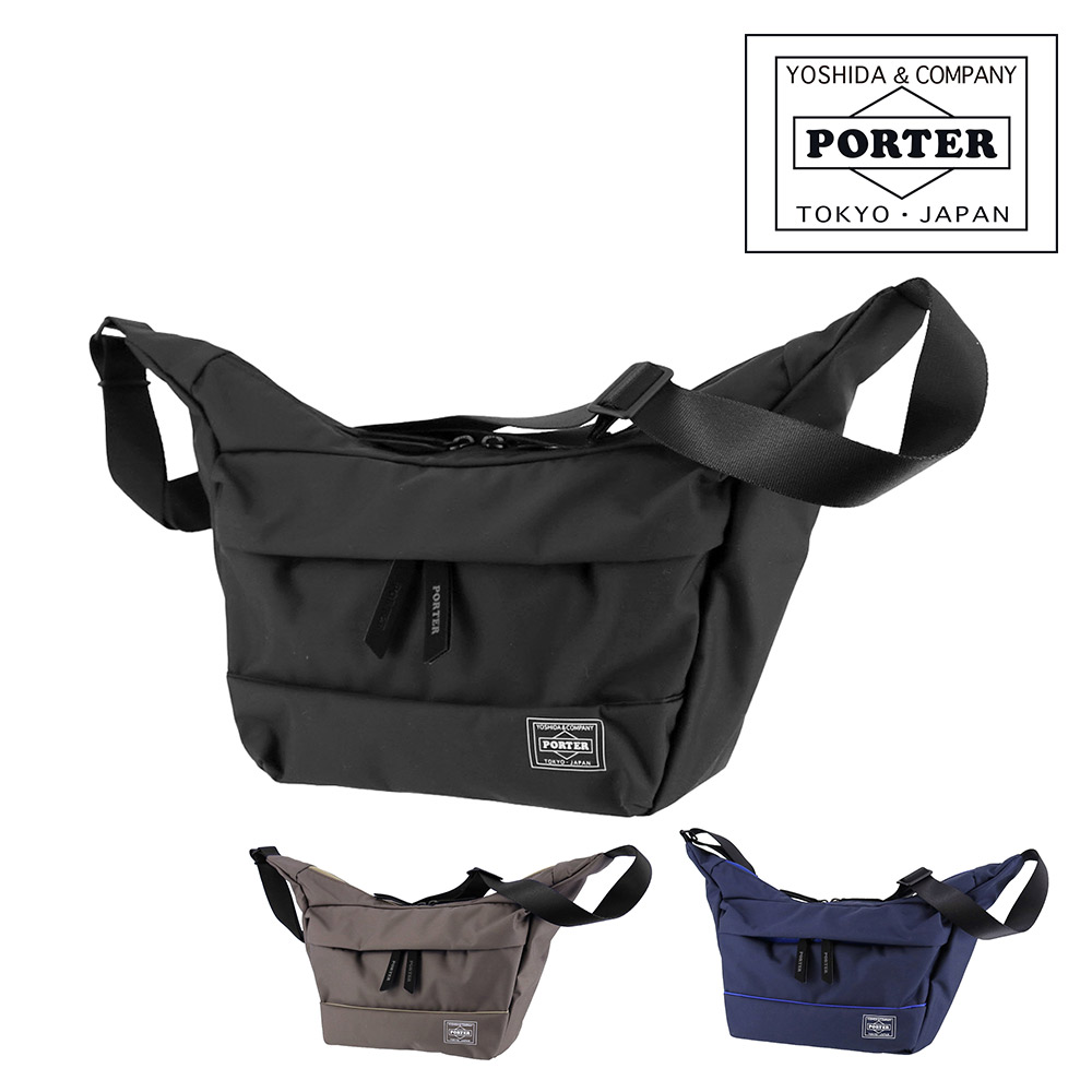 ポーター ムース ショルダーバッグ(S) 751-29875 吉田カバン PORTER 肩掛け 斜め掛け コンパクト A5サイズ メンズ レディース ポイント10倍 送料無料 誕生日プレゼント ギフト ラッピング無料 【正規代理店】 nwar p012402ka|NewbagWakamatsu バッグ 財布 小物