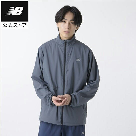 【30%OFF】【公式】ニューバランス Athletics ストレッチウーブンジャケット アパレル アウター ウェア セットアップ トレーニング ジム メンズ 男性 運動 スポーツ カジュアル 快適 ファッション 屋内 屋外 贈り物 ギフト 吸汗速乾 吸湿 ドライ さらさら 機能性素材