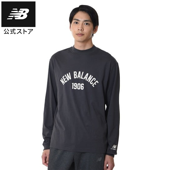 【公式】ニューバランス Essentials Varsity ロングスリーブTシャツ アパレル カットソー トップス 長袖 メンズ 男性 ロンT 運動 スポーツ カジュアル 快適 ファッション 屋内 屋外 贈り物 ギフト