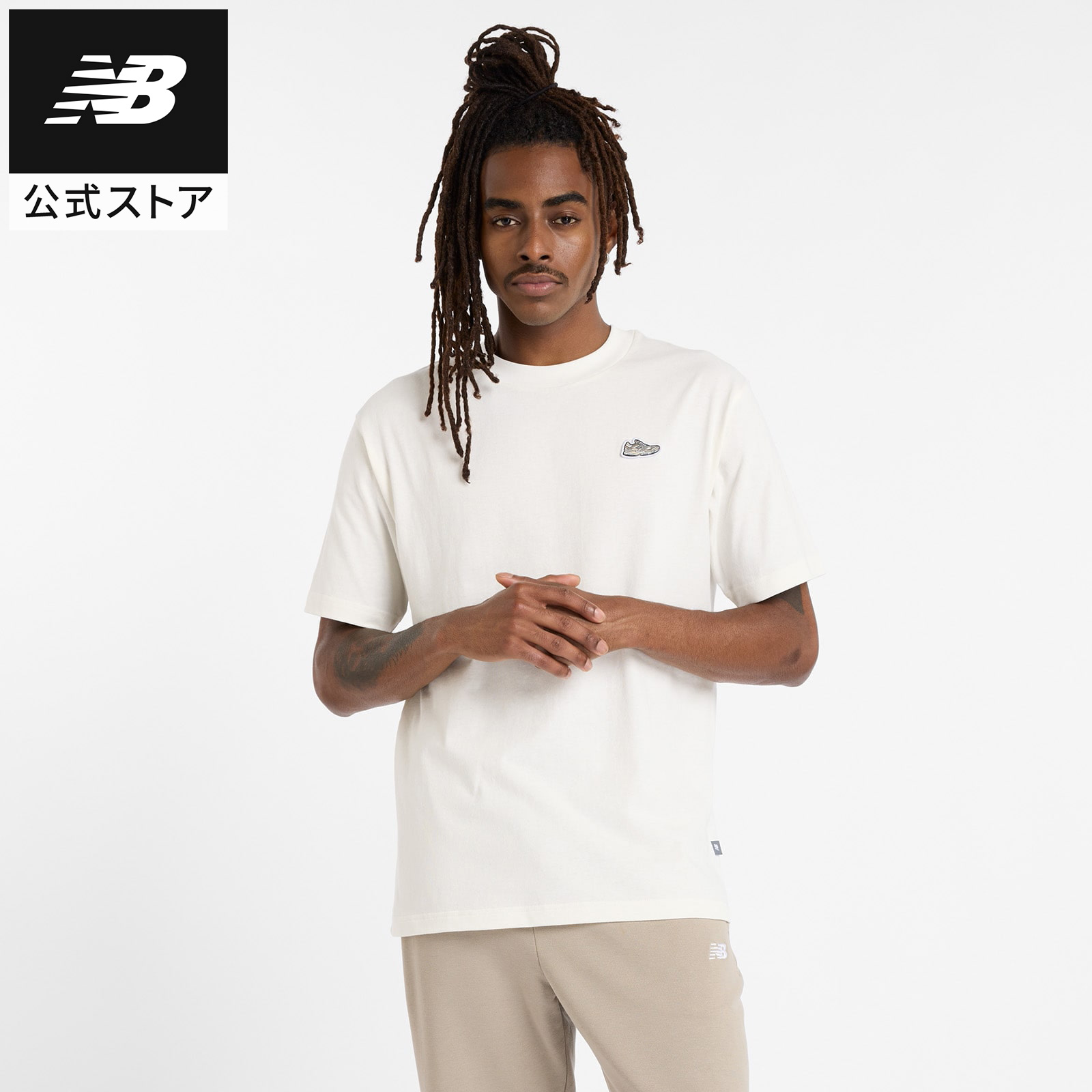 Amazon | [ニューバランス] MT51964 半袖シューパッチTシャツ