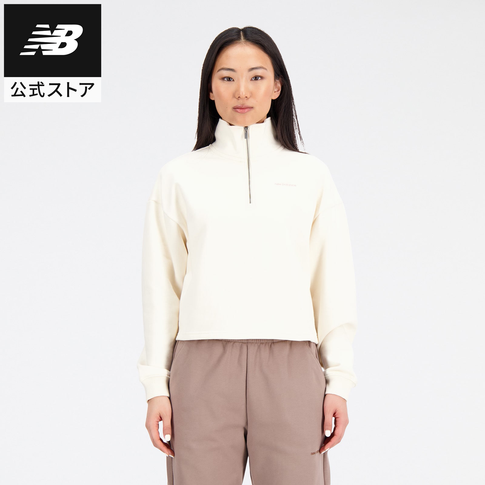 楽天市場】【公式】ニューバランス Sport クォータージップトップ