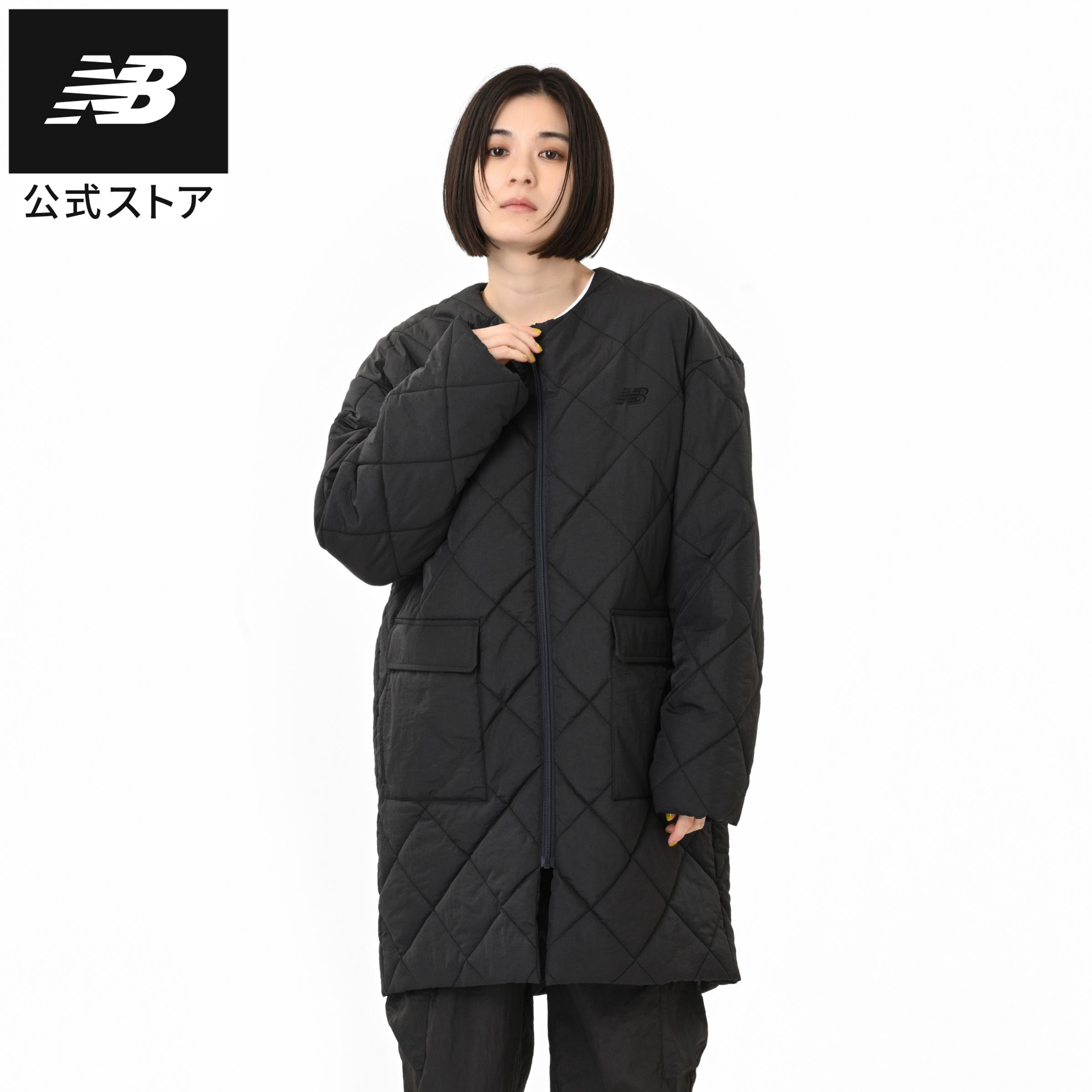 楽天市場】【公式】ニューバランス パデッドフーデッドロング