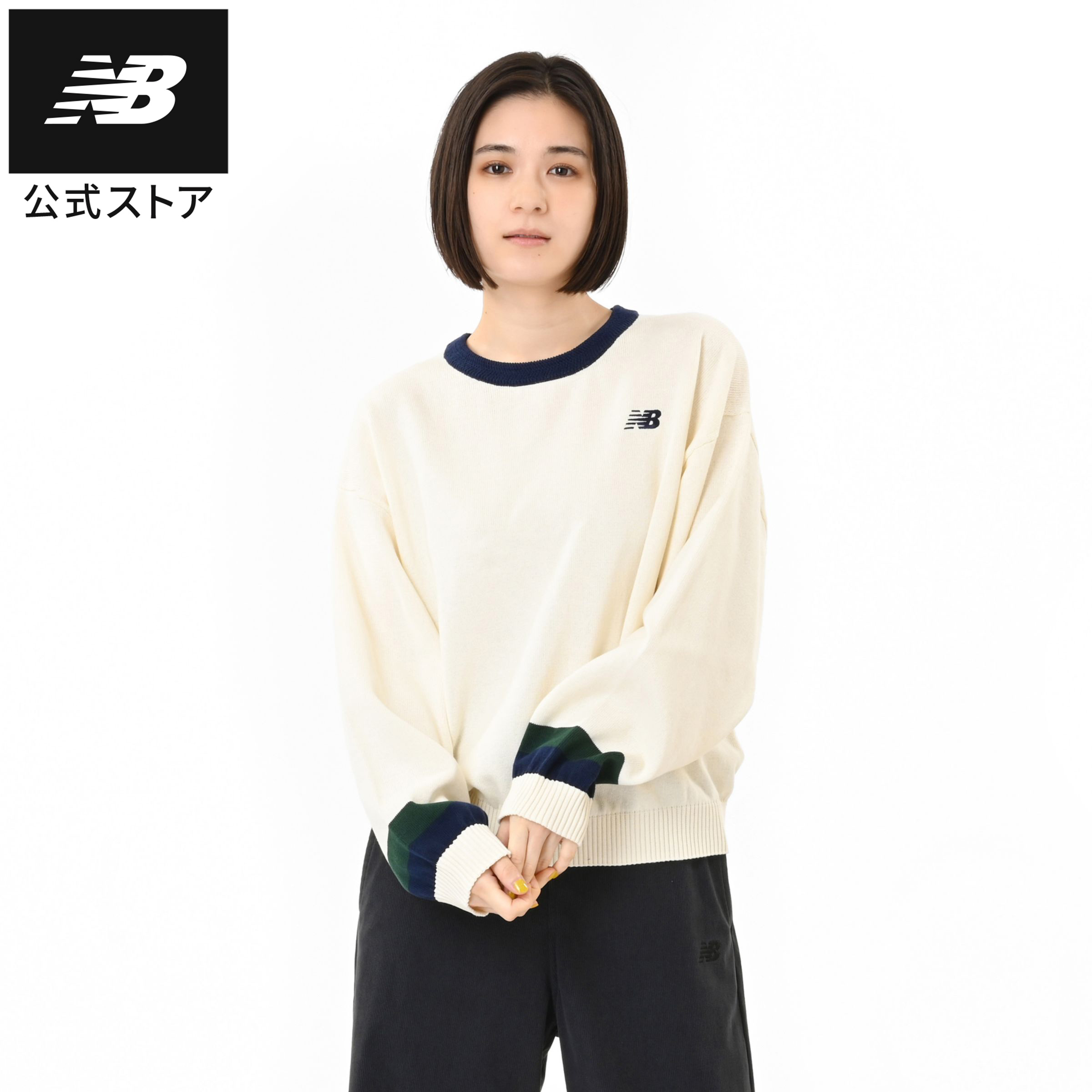 楽天市場】【公式】ニューバランス ハーフジップスウェット アパレル