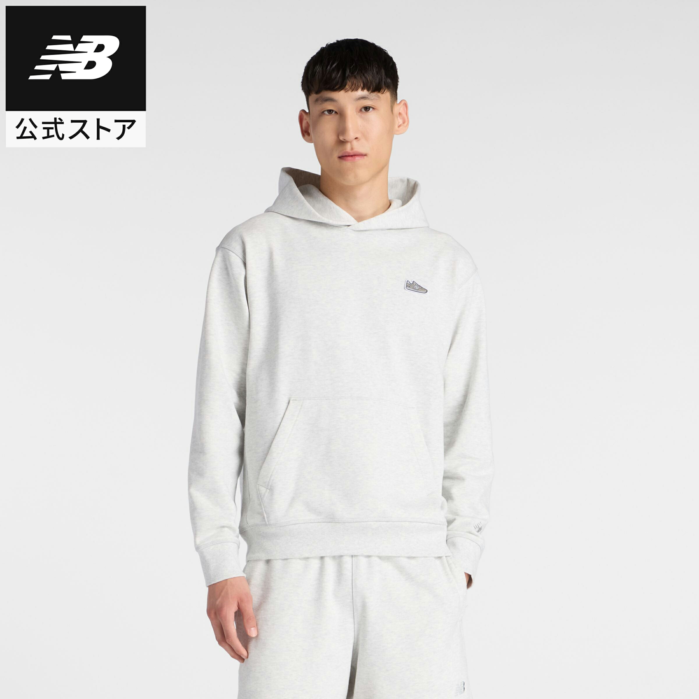 【30%OFF】【公式】ニューバランス 574 シューパッチフーディ アパレル トップス 運動 スポーツ カジュアル 快適 ファッション 屋内 屋外 贈り物 ギフト メンズ 男性 パーカー スウェット