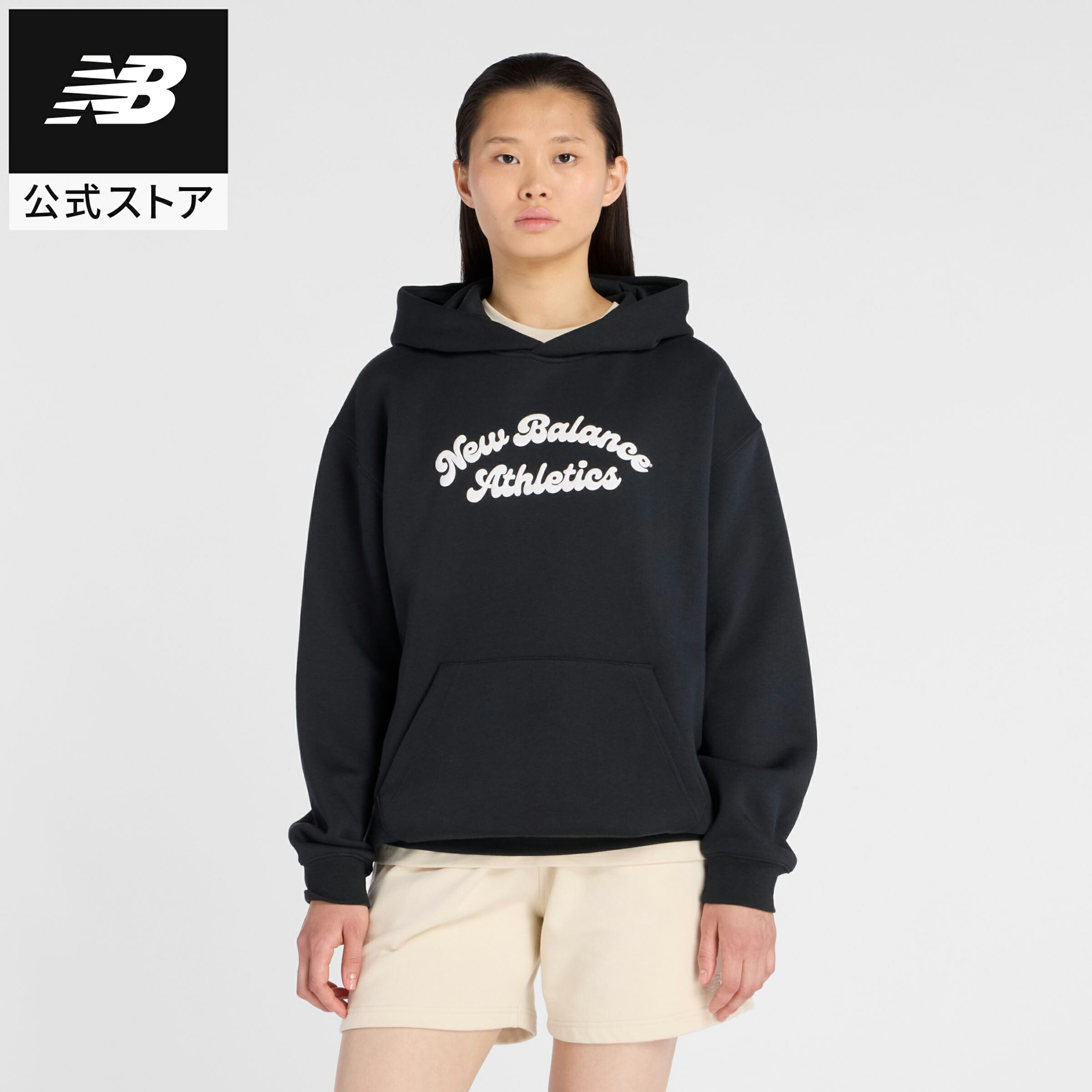 【30%OFF】【公式】ニューバランス Linear Heritage フリースフーディ アパレル トップス 運動 スポーツ カジュアル 快適 ファッション 屋内 屋外 贈り物 ギフト レディース ウィメンズ 女性 パーカー スウェット