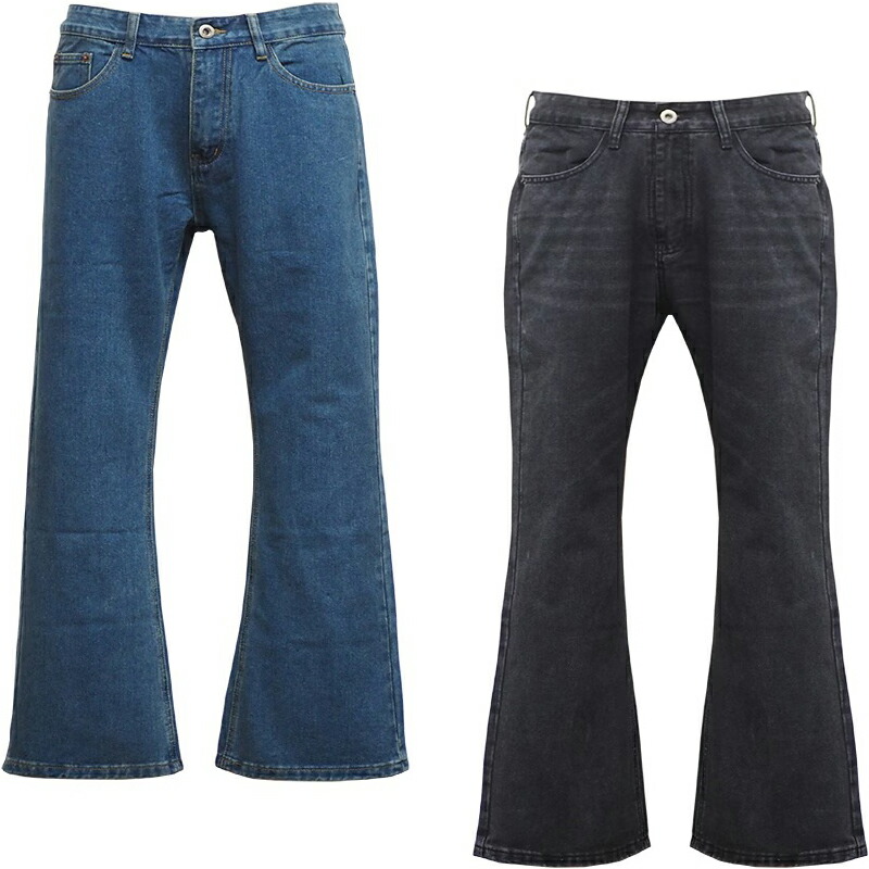 FLARE DENIM PANTS