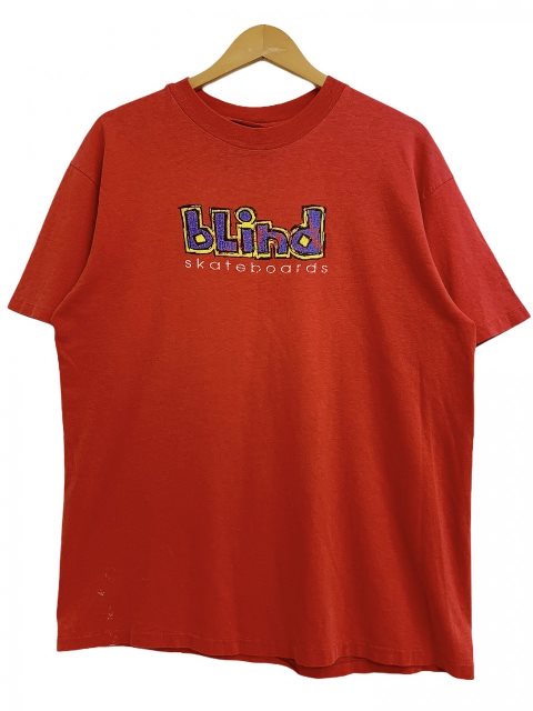 楽天市場】USA製 90s BLIND SKATEBOARDS Logo S/S Tee 黒 L