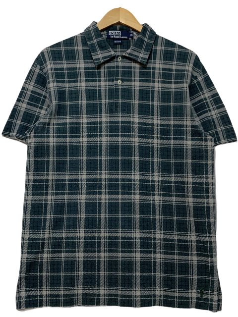 楽天市場】Polo Ralph Lauren Over Dyed S/S Polo Shirt 青 M