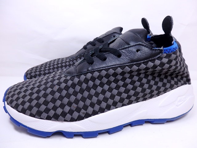 楽天市場 07年製 Nike Air Footscape Woven Chukka Us8 26 0cm 黒青 ナイキ エア フットスケープ ウーブン チャッカ 002 中古 古着屋newjoke楽天市場店