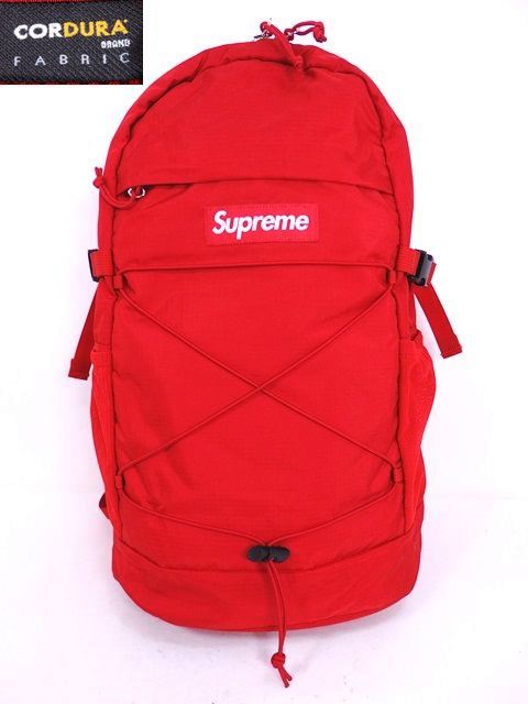 16SS SUPREME Tonal Backpack Box Logo Denier Cordura RED シュプリーム トーナル