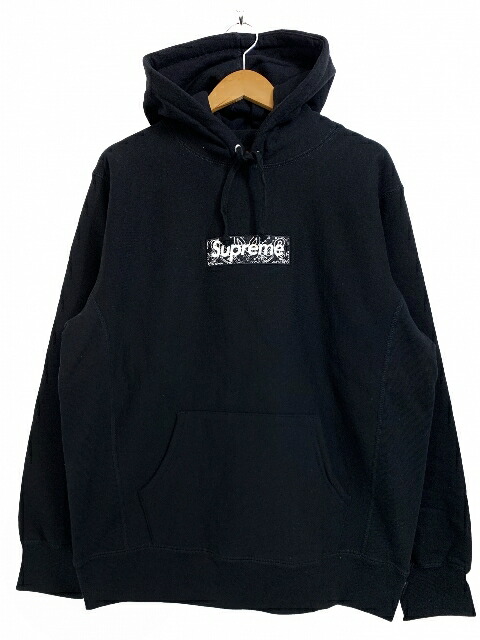 楽天市場】16AW SUPREME Box Logo Hoodie (BLACK) L