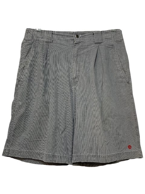 90s POWELL PERALTA Cotton Shorts 36 灰 パウエルペラルタ コットン ショーツ タック入り OLD SKATE オールドスケート グレー 古着 【中古】|古着屋NEWJOKE店