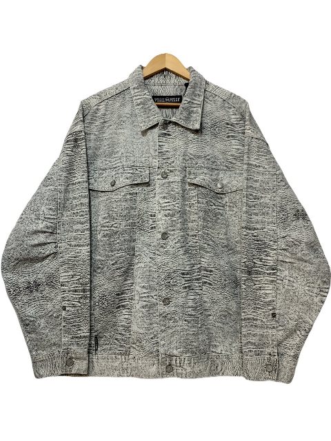 楽天市場】00s PELLE PELLE Bleached Denim Jacket 青 L ペレペレ